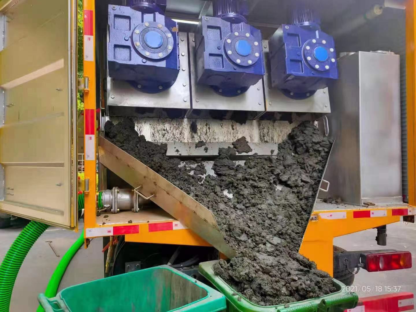 藁城化粪池清掏城市维护站-泥浆净化干湿分离处理